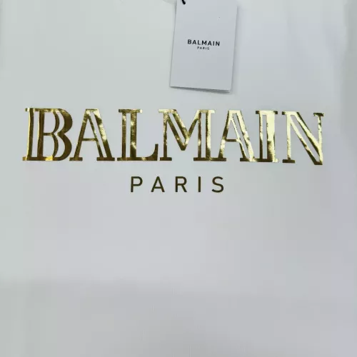 Replica Balmain T-Shirts Short Sleeved For Men #1359297 $76.00 USD for Wholesale