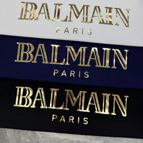 Replica Balmain T-Shirts Short Sleeved For Men #1359298 $76.00 USD for Wholesale