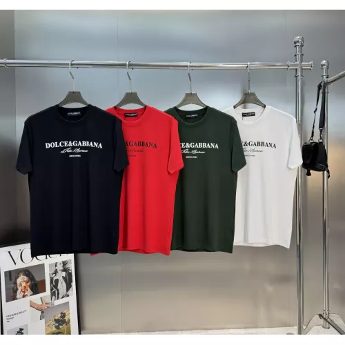 Replica Dolce & Gabbana D&G T-Shirts Short Sleeved For Men #1359305 $76.00 USD for Wholesale