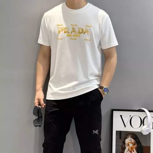 Replica Prada T-Shirts Short Sleeved For Men #1359340 $96.00 USD for Wholesale