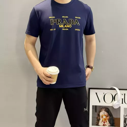 Replica Prada T-Shirts Short Sleeved For Men #1359341 $96.00 USD for Wholesale