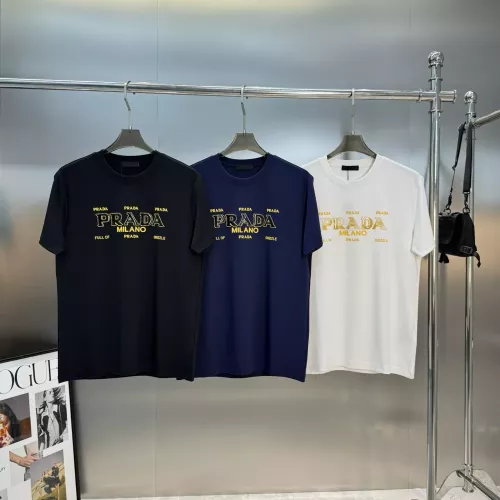 Replica Prada T-Shirts Short Sleeved For Men #1359341 $96.00 USD for Wholesale
