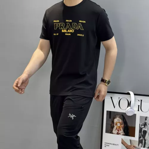Replica Prada T-Shirts Short Sleeved For Men #1359342 $96.00 USD for Wholesale