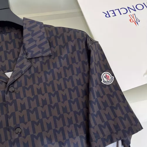 Replica Moncler Shirts Short Sleeved For Men #1359351 $80.00 USD for Wholesale