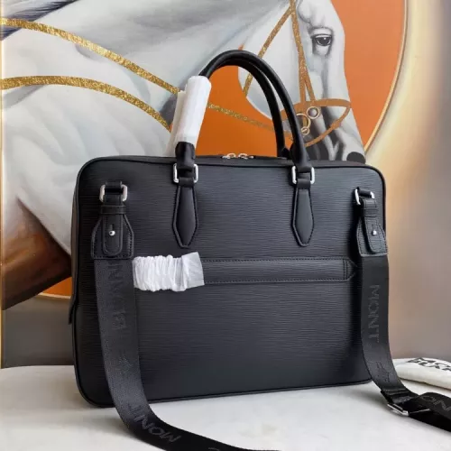Replica Mont Blanc AAA Man Handbags #1359401 $160.00 USD for Wholesale