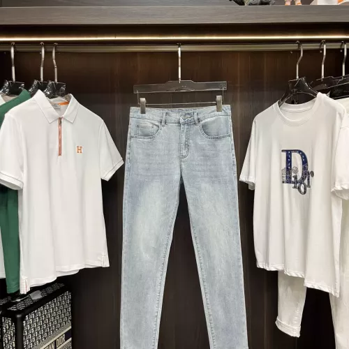 Replica Christian Dior Jeans For Men #1359412 $88.00 USD for Wholesale
