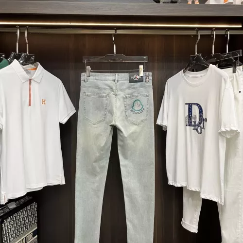 Replica Moncler Jeans For Men #1359414 $88.00 USD for Wholesale