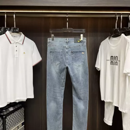 Replica Fendi Jeans For Men #1359425 $88.00 USD for Wholesale