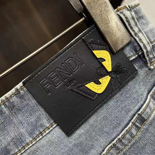 Replica Fendi Jeans For Men #1359425 $88.00 USD for Wholesale