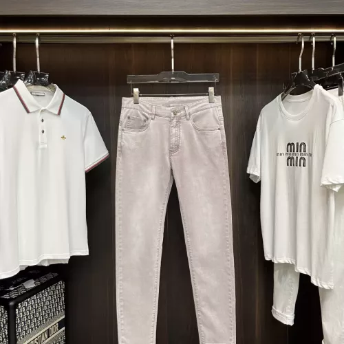 Replica Moncler Jeans For Men #1359430 $88.00 USD for Wholesale