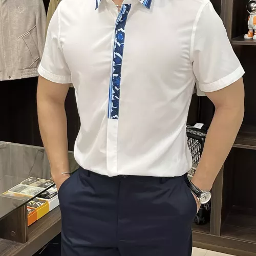 Replica Armani Shirts Short Sleeved For Men #1359446 $85.00 USD for Wholesale