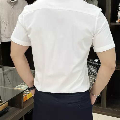 Replica Armani Shirts Short Sleeved For Men #1359446 $85.00 USD for Wholesale