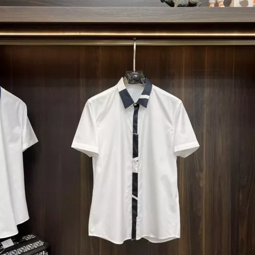 Replica Armani Shirts Short Sleeved For Men #1359450 $85.00 USD for Wholesale
