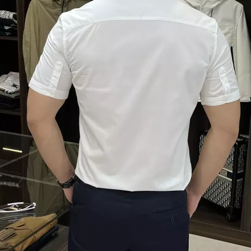 Replica Armani Shirts Short Sleeved For Men #1359455 $85.00 USD for Wholesale
