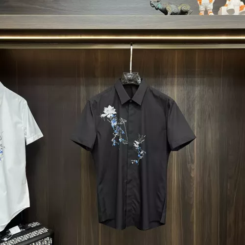 Replica Armani Shirts Short Sleeved For Men #1359468 $82.00 USD for Wholesale