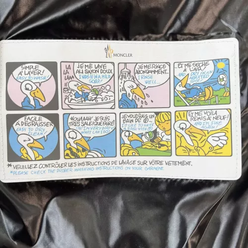 Replica Moncler Down Feather Coat Long Sleeved For Men #1359499 $160.00 USD for Wholesale