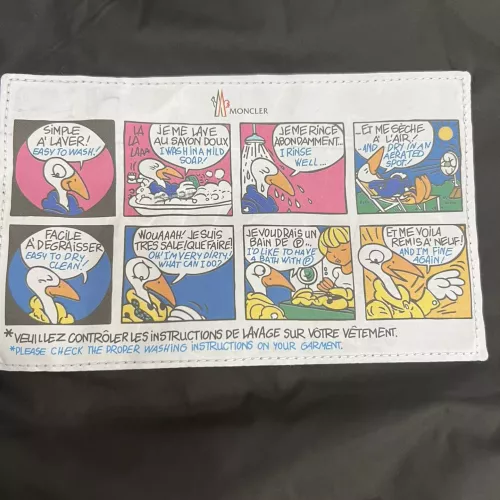 Replica Moncler Down Feather Coat Long Sleeved For Men #1359504 $108.00 USD for Wholesale