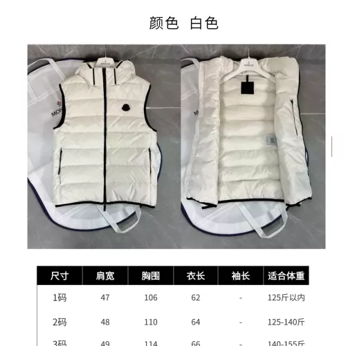 Replica Moncler Down Feather Coat Long Sleeved For Men #1359553 $132.00 USD for Wholesale