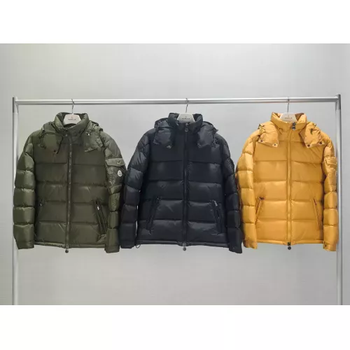 Replica Moncler Down Feather Coat Long Sleeved For Men #1359558 $160.00 USD for Wholesale