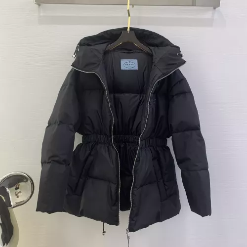 Replica Prada Down Feather Coat Long Sleeved For Women #1359561 $172.00 USD for Wholesale
