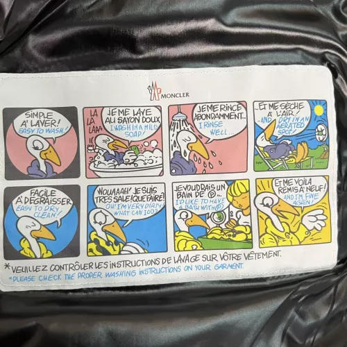 Replica Moncler Down Feather Coat Long Sleeved For Women #1359578 $125.00 USD for Wholesale