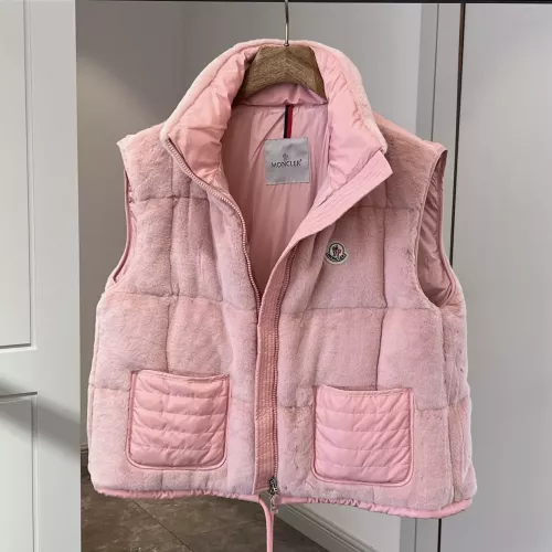 Replica Moncler Down Feather Coat Sleeveless For Women #1359582 $128.00 USD for Wholesale