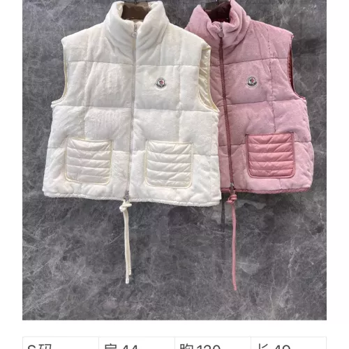 Replica Moncler Down Feather Coat Sleeveless For Women #1359582 $128.00 USD for Wholesale