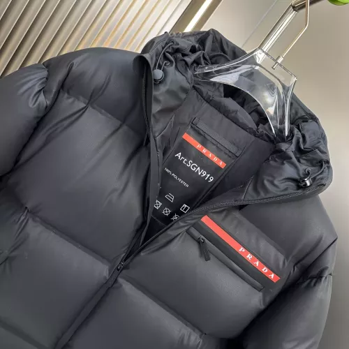 Replica Prada Down Feather Coat Long Sleeved For Unisex #1359619 $225.00 USD for Wholesale