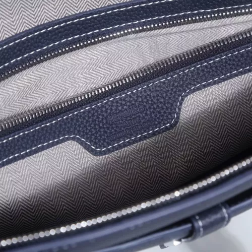 Replica Hermes AAA Man Handbags #1359629 $162.00 USD for Wholesale