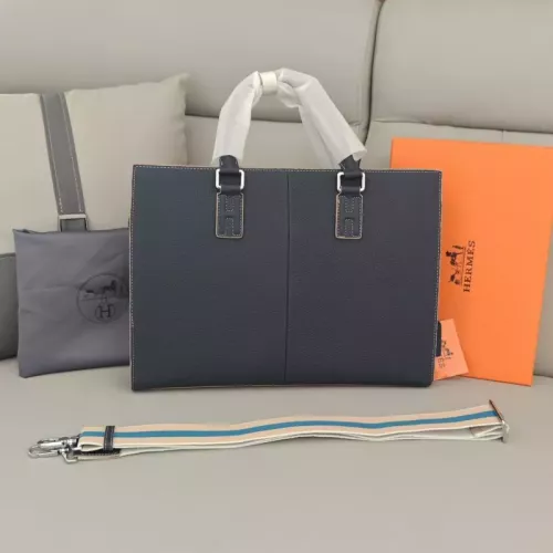 Replica Hermes AAA Man Handbags #1359633 $162.00 USD for Wholesale