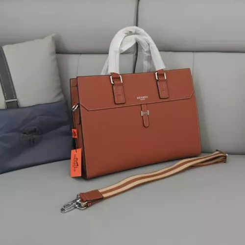 Replica Hermes AAA Man Handbags #1359634 $162.00 USD for Wholesale