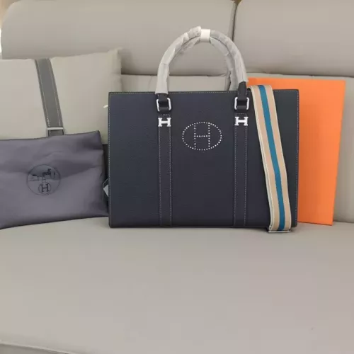Replica Hermes AAA Man Handbags #1359637 $162.00 USD for Wholesale