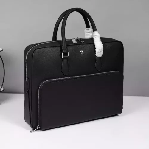 Replica Mont Blanc AAA Man Handbags #1359716 $162.00 USD for Wholesale