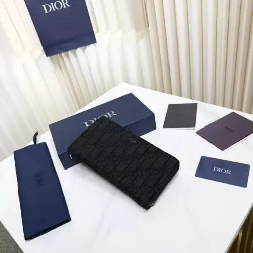 Replica Christian Dior AAA Man Wallets #1359758 $85.00 USD for Wholesale