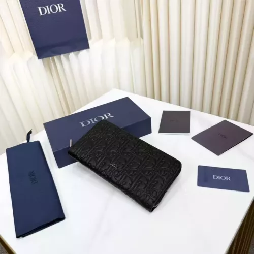 Replica Christian Dior AAA Man Wallets #1359759 $92.00 USD for Wholesale