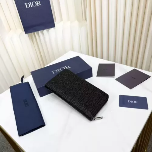 Replica Christian Dior AAA Man Wallets #1359759 $92.00 USD for Wholesale