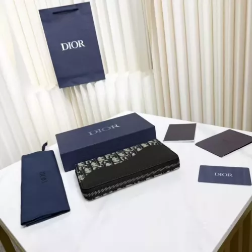 Replica Christian Dior AAA Man Wallets #1359761 $92.00 USD for Wholesale