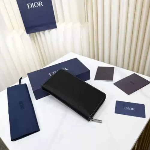 Replica Christian Dior AAA Man Wallets #1359762 $98.00 USD for Wholesale