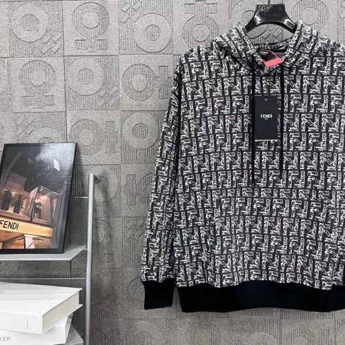 Replica Fendi Hoodies Long Sleeved For Unisex #1359981 $60.00 USD for Wholesale