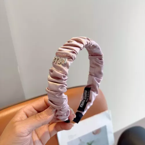 MIU MIU Headband For Women #1359986 $27.00 USD, Wholesale Replica MIU MIU Headband