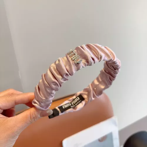 Replica MIU MIU Headband For Women #1359986 $27.00 USD for Wholesale