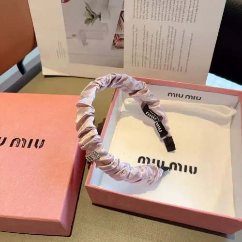 Replica MIU MIU Headband For Women #1359986 $27.00 USD for Wholesale