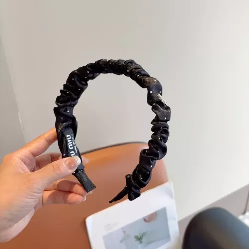 Replica MIU MIU Headband For Women #1359987 $27.00 USD for Wholesale
