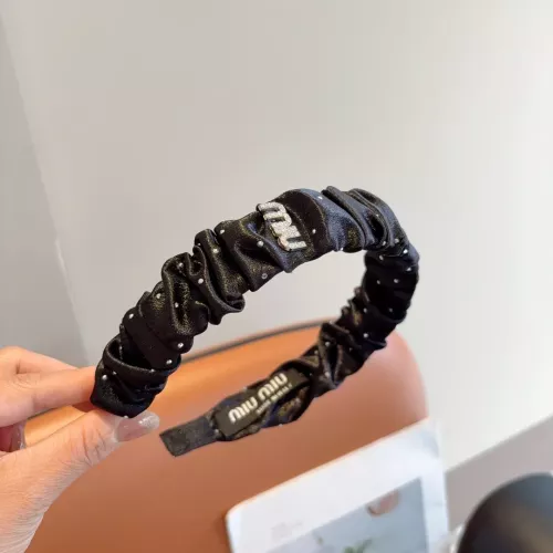Replica MIU MIU Headband For Women #1359987 $27.00 USD for Wholesale