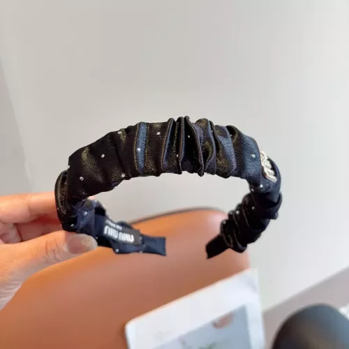 Replica MIU MIU Headband For Women #1359987 $27.00 USD for Wholesale