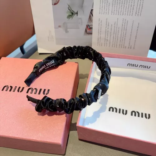 Replica MIU MIU Headband For Women #1359987 $27.00 USD for Wholesale
