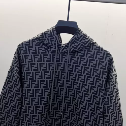 Replica Fendi Hoodies Long Sleeved For Unisex #1360037 $60.00 USD for Wholesale
