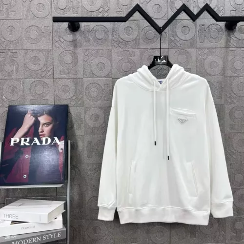 Prada Hoodies Long Sleeved For Unisex #1360046 $60.00 USD, Wholesale Replica Prada Hoodies
