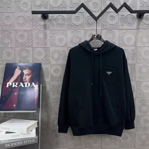 Prada Hoodies Long Sleeved For Unisex #1360047 $60.00 USD, Wholesale Replica Prada Hoodies