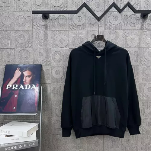 Prada Hoodies Long Sleeved For Unisex #1360048 $60.00 USD, Wholesale Replica Prada Hoodies